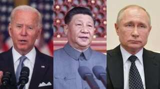 US engaged in new cold war with rivals China and Russia, say most Europeans in poll  