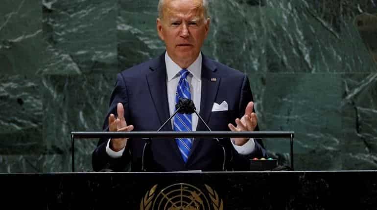 Biden urges world leaders to help address global supply-chain issue