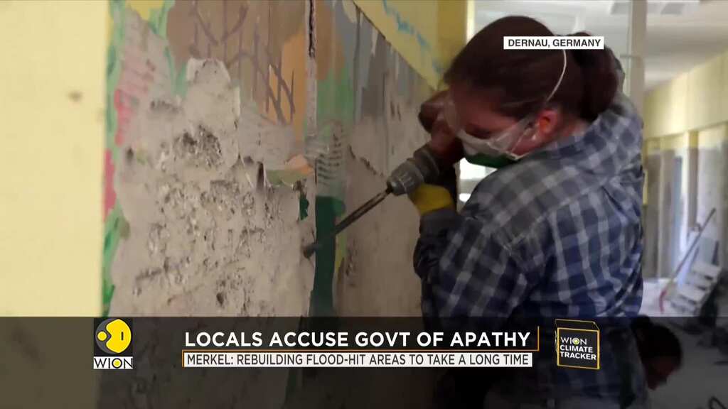 Renovation of primary school in Germany, slow post-flood recovery | WION Climate Tracker