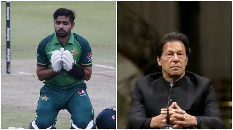 'Play like cornered tigers' - PM Imran Khan motivates Babar Azam-led Pakistan for T20 WC after NZ, England cancel tours 'Play like cornered tigers' - PM Imran Khan motivates Babar Azam-led Pakistan for T20 WC after NZ, England cancel tours