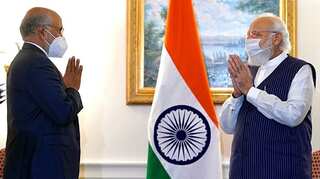 Indian PM Narendra Modi 'talking technology' with leading American CEOs from key sectors