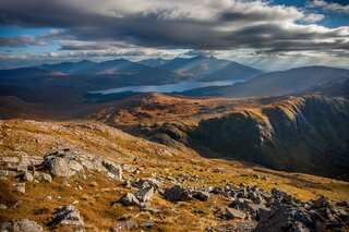 Area of Scottish Highlands to be rewilded for a project to restore nature