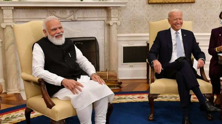 Biden’s ancestors in India: PM Modi brings papers, US prez jokes ‘purpose of meeting was to track them’