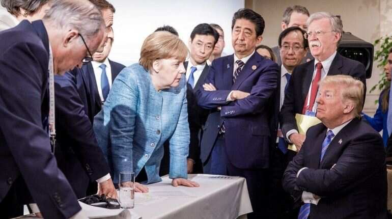 German Chancellor Angela Merkel