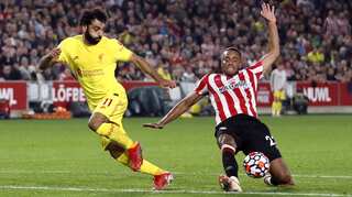 Premier League: Mohammed Salah scores his 100th goal as Liverpool held to 3-3 draw by battling Brentford