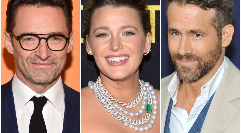 Hugh Jackman roasts Ryan Reynolds while praising Blake Lively; watch