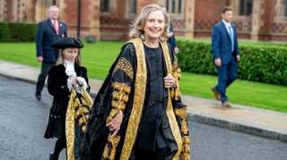 Hillary Clinton called 'war criminal' as she becomes Chancellor of Queen's University
