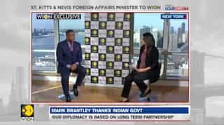 Exclusive: St Kitts and Nevis foreign affairs minister thanks Indian PM Narendra Modi for Covid vaccines