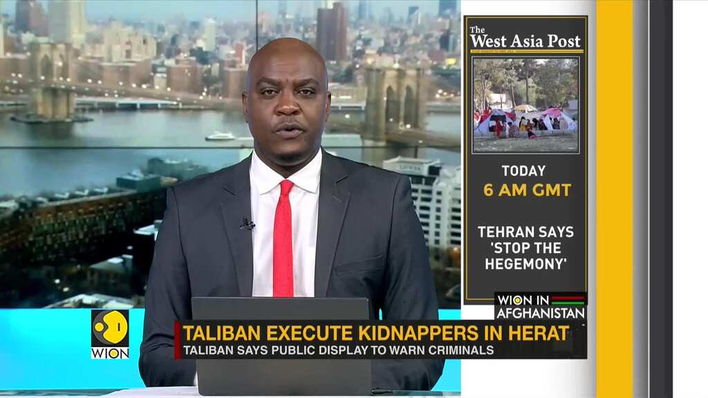 Taliban hang 4 bodies from cranes in Afghanistan, call it 'Lesson for kidnappers '