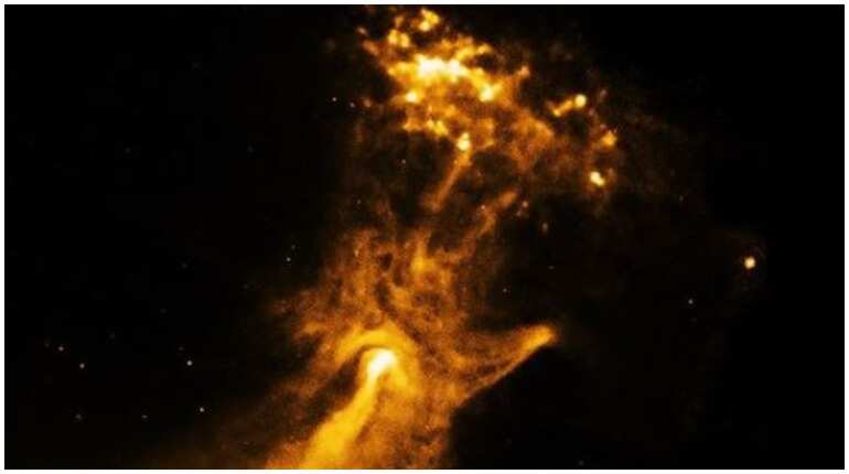 NASA posts image of 'Hand of God', netizens are awestruck