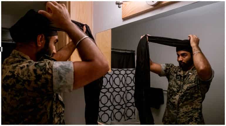 Sikh officer in US Marines was allowed turban, but he may sue