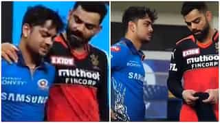 Watch: RCB captain Virat Kohli consoles MI's Ishan Kishan as Bengaluru crush defending champions in IPL 2021