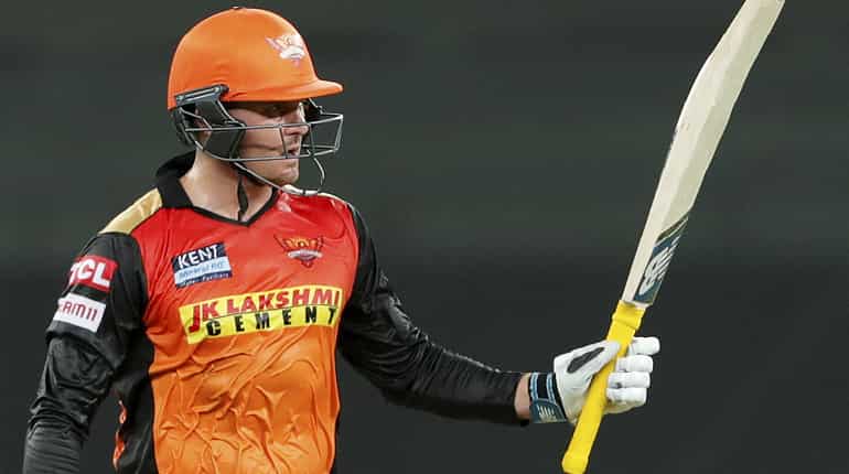 Jason Roy, Kane Williamson star as SRH dent RR's playoffs chances with 7-wicket win in IPL 2021 Jason Roy, Kane Williamson star as SRH dent RR's playoffs chances with 7-wicket win in IPL 2021