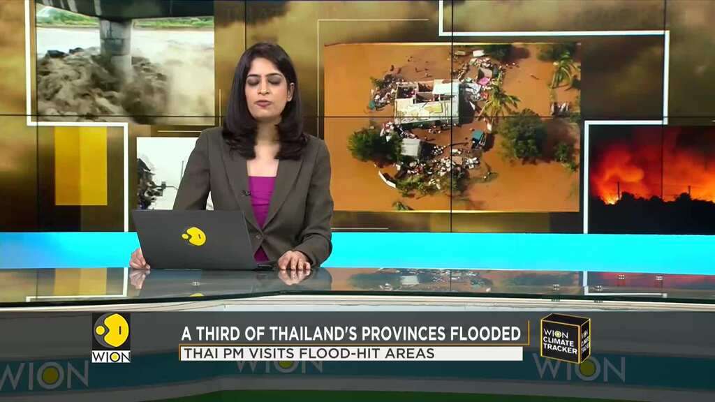 A third of Thailand's provinces flooded, heavy rains expected to continue