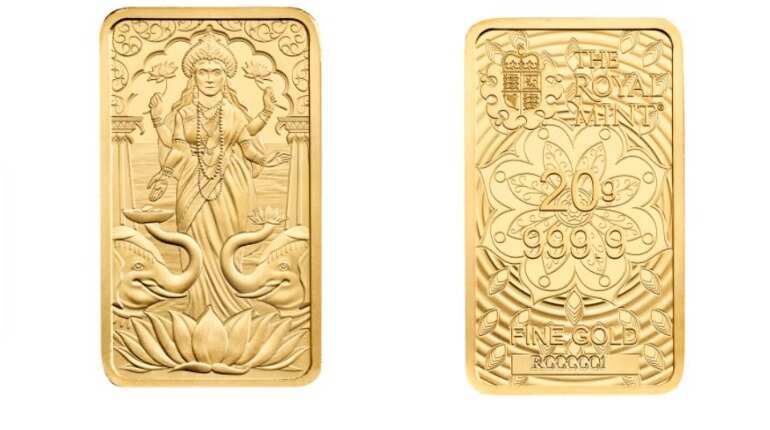 UK Royal Mint launches gold bar featuring Lakshmi, Hindu Goddess of wealth