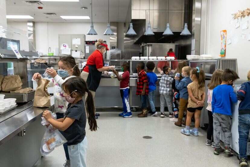 No veggies, no buns, few forks: Schools scramble to feed students amid shortages