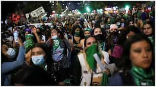 Women across Latin America march in favour of abortion rights
