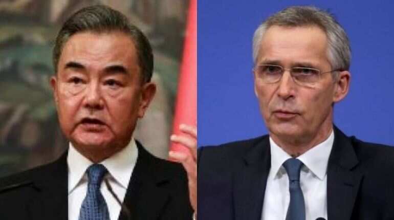 In a call with Stoltenberg, Chinese FM Wang Yi tells NATO to stay out of Indo-Pacific  
