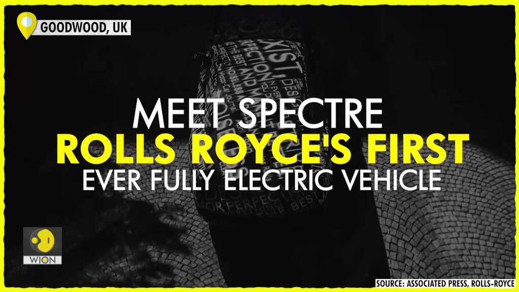 Rolls Royce begins tests on its first fully electric car 