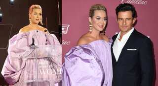 Katy Perry thanks Orlando Bloom for handling her 'insanity' in an emotional speech