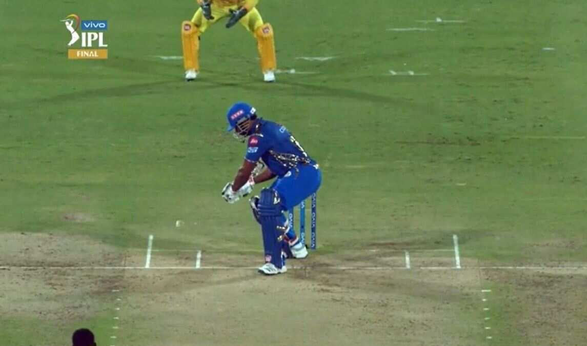 Wide ball not called in MI vs CSK final 2019