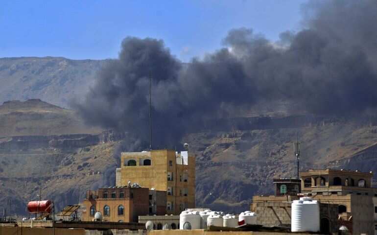 Coalition airstrikes kill 28 Houthis in Yemen's Marib Coalition airstrikes kill 28 Houthis in Yemen's Marib