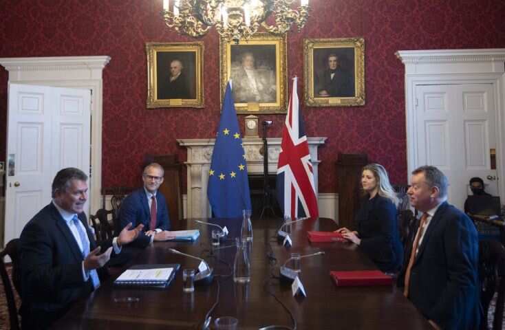 UK warns EU time running out to fix NI accord UK warns EU time running out to fix NI accord