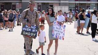 US Marines deployed in Afghanistan finally return home