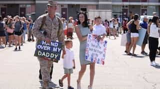 US Marines deployed in Afghanistan finally return home