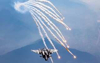 Ahead of Air Force Day, IAF displays Rafale's Scalp stealth cruise missile