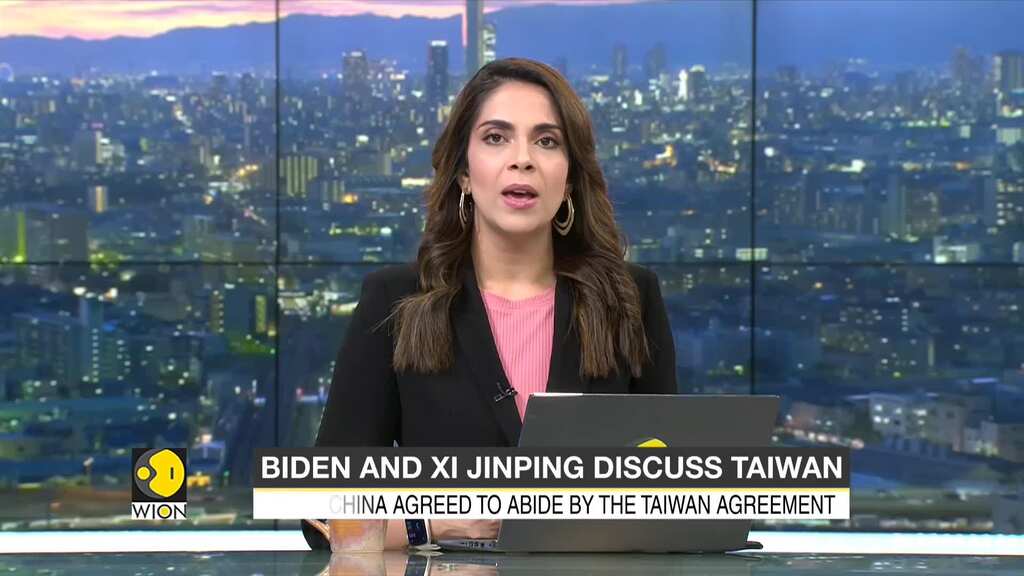US President Biden says Xi Jinping agreed to abide by the Taiwan agreement