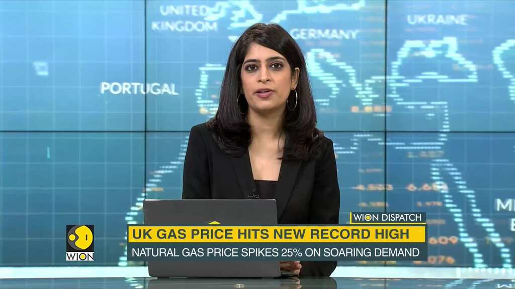 UK gas price hits new record high