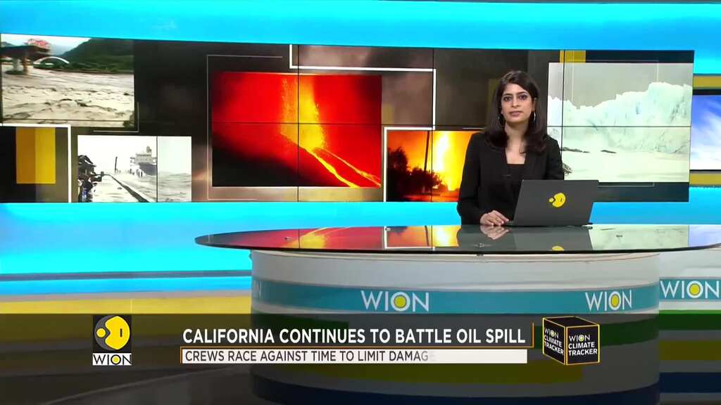California Governor pushes for clean energy amid oil spill