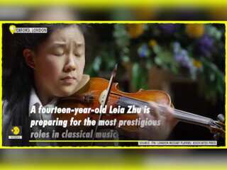 Fourteen-year-old violin prodigy set to wow London audiences