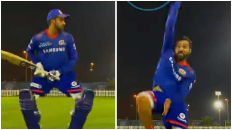 IPL 2021: Man of many talents! Rohit Sharma imitates MI legends, shares video on Instagram - WATCH IPL 2021: Man of many talents! Rohit Sharma imitates MI legends, shares video on Instagram - WATCH