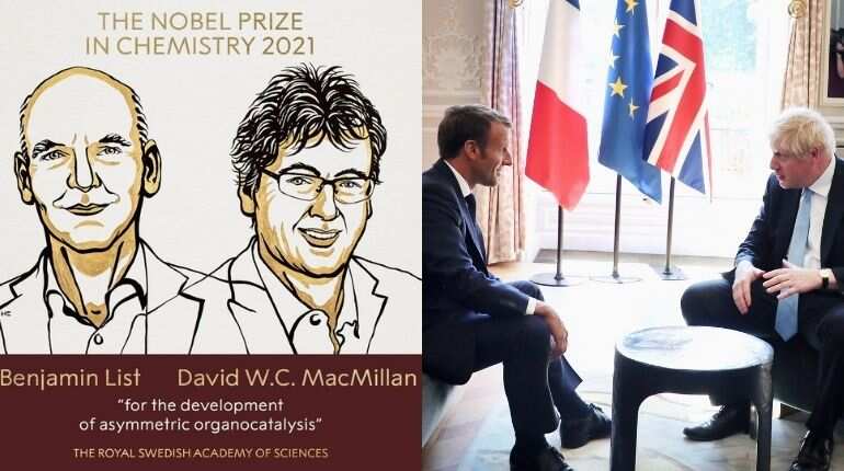 Top 10 world news: Nobel Prize for Chemistry, France stole from UK, and more