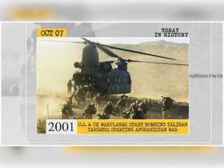 October 7 in history: Afghan war starts, world's oldest airline established, more