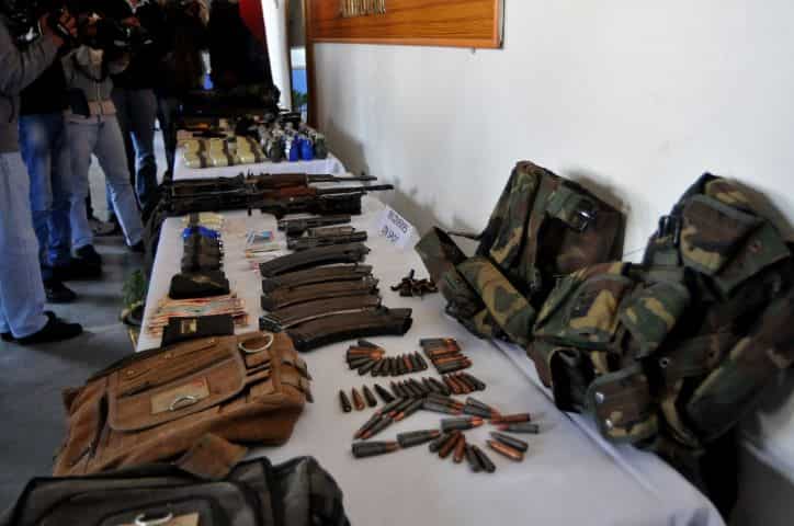 BSF foils bid to bring in weapons from Pakistan along International Border, big cache of arms seized BSF foils bid to bring in weapons from Pakistan along International Border, big cache of arms seized