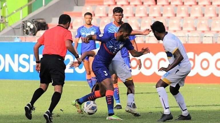 SAFF Championship 2021: Sunil Chhetri-led India held to a draw by Sri Lanka SAFF Championship 2021: Sunil Chhetri-led India held to a draw by Sri Lanka