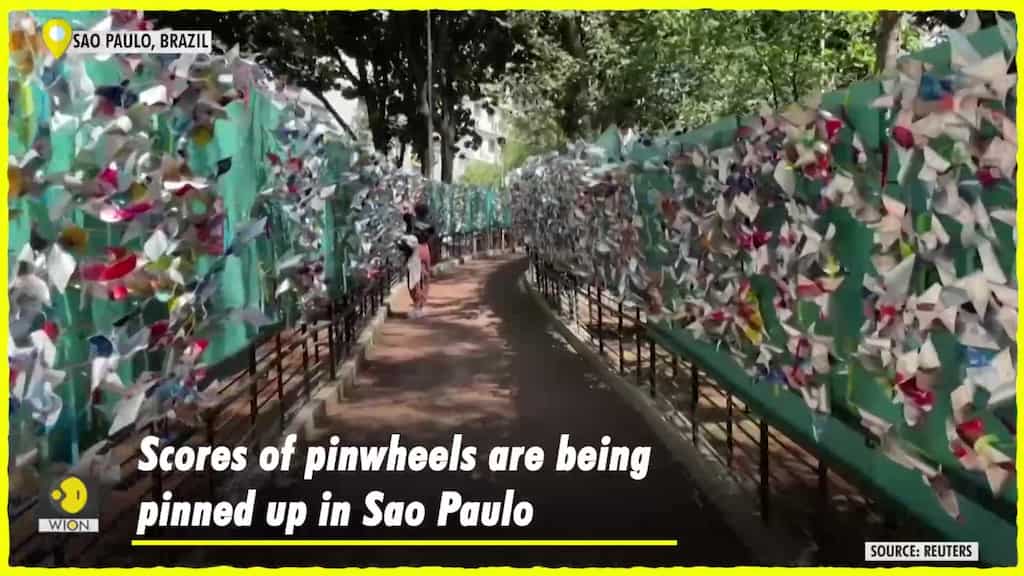 Pinwheel walls: an opportunity to say goodbye to COVID-19 victims in Brazil