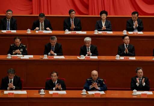Xi Jinping and other leaders