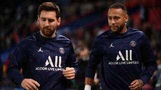 PSG's Brazil forward Neymar ruled out of action for up to eight weeks with ankle injury