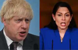 Priti Patel furious as Boris Johnson blocks public sexual harassment law