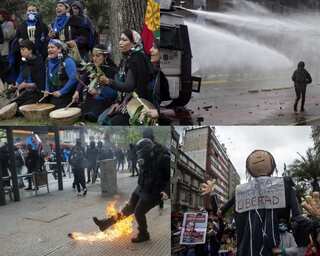 1 dead, 17 hurt in Chile as police clash with indigenous protesters