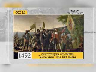 Oct 12 in history: Christopher Columbus 'discovers' the New World and more