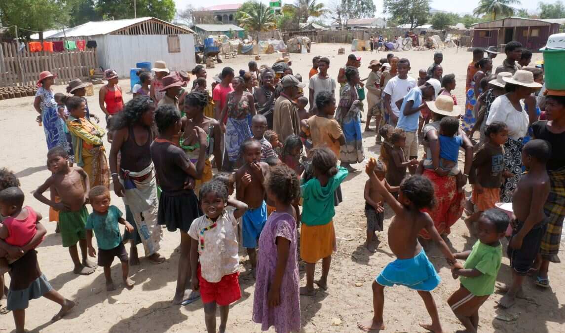 Climate change accentuates the famine