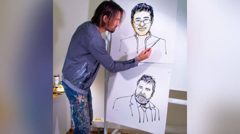 Twitter erupts as Nobel Prize authorities reveal artist behind laureates’ illustrations Twitter erupts as Nobel Prize authorities reveal artist behind laureates’ illustrations