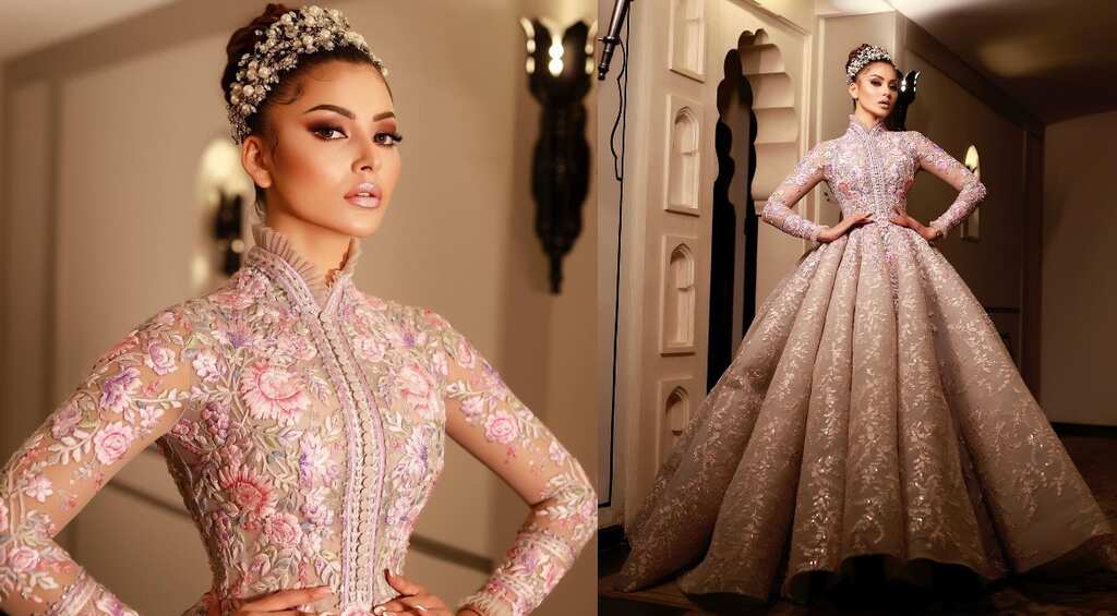Urvashi Rautela, Indian actor, turns showstopper for Micheal Cinco in a $4M gown