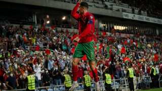 Watch: Cristiano Ronaldo becomes first men's player to score 10 international hat-tricks for his country