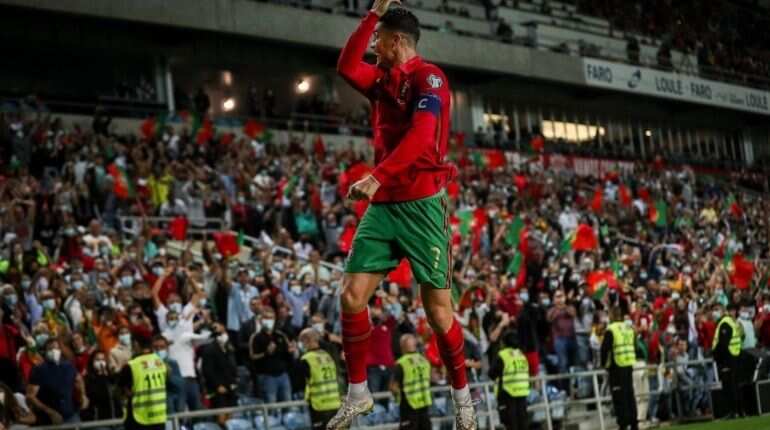 Watch: Cristiano Ronaldo becomes first men's player to score 10 international hat-tricks for his country